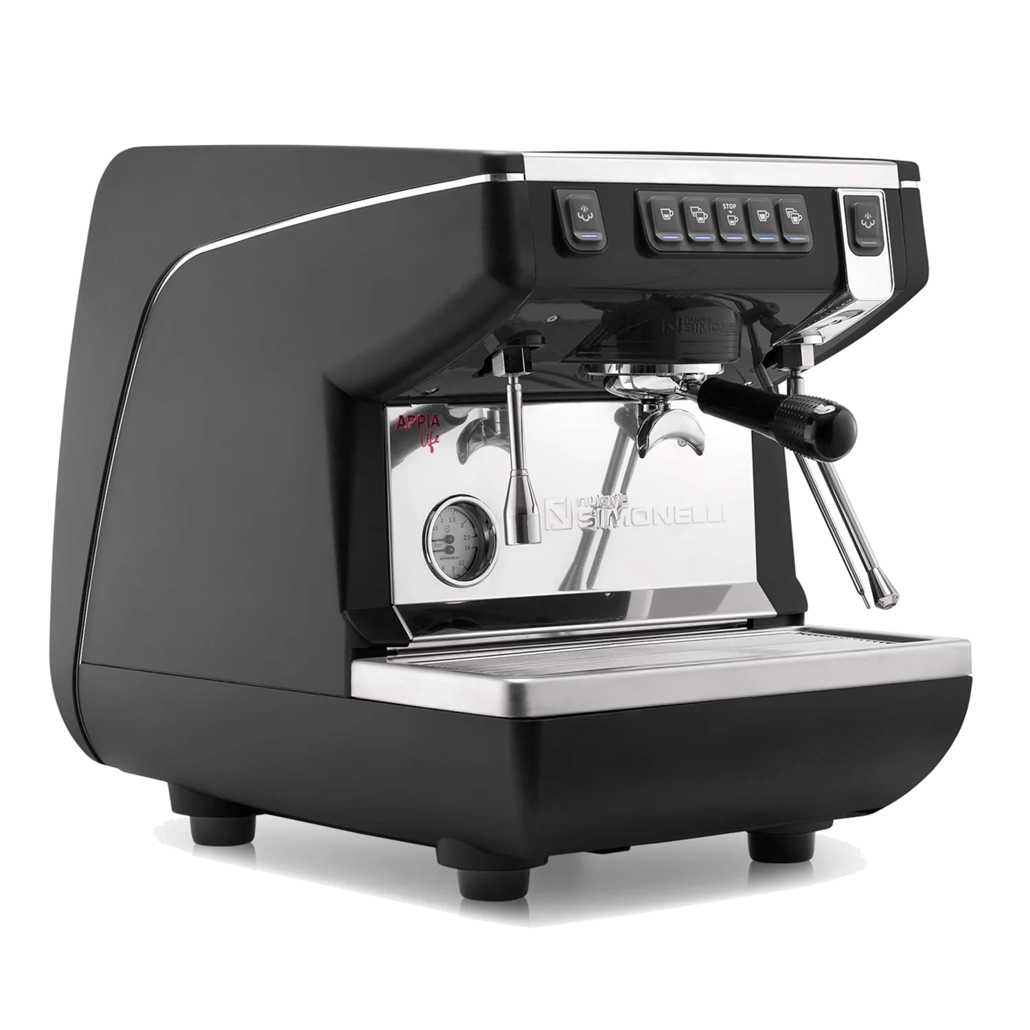 מכונת קפה Nuova Simonelli Appia Life צבע שחור